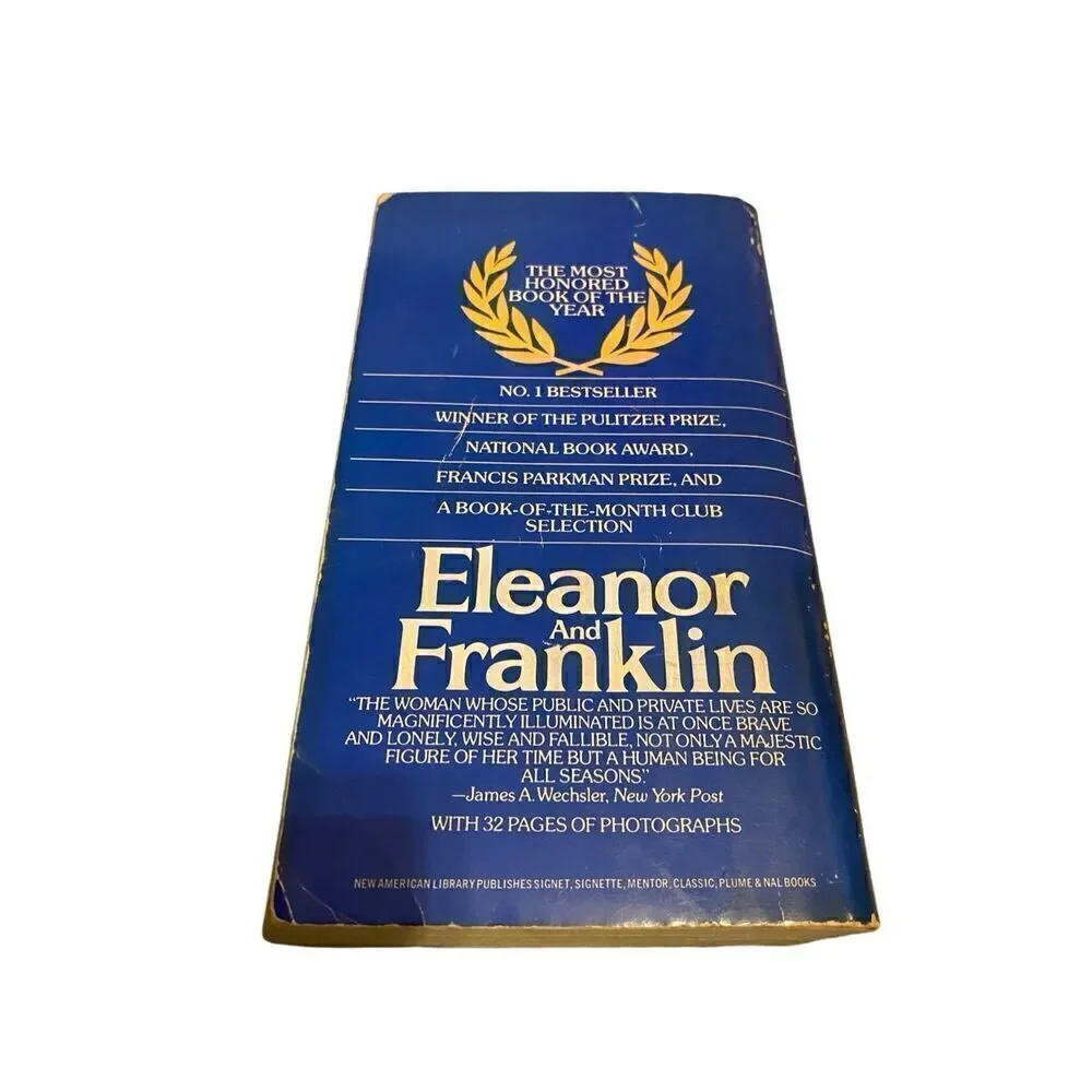 Lot Of 3 Presidential Paperback Books George Washington Eleanor And Franklin